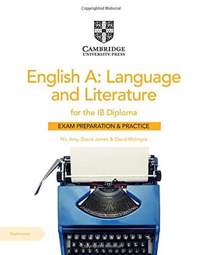 Cover for English a