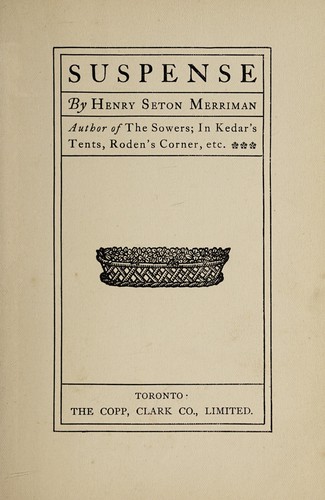 Cover for Suspense