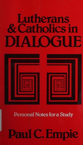 Cover for Lutherans and Catholics in dialogue