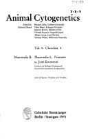 Cover for Mammalia II, placentalia 5, primates