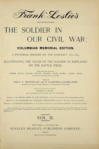 Cover for The soldier in our Civil War