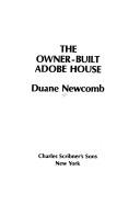 Cover for The owner-built adobe house