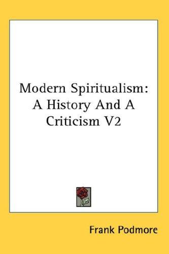 Cover for Modern Spiritualism