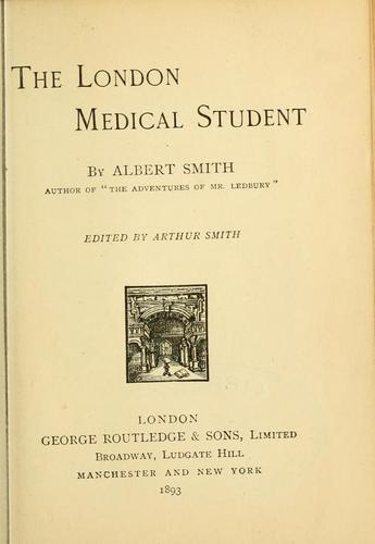 Cover for London medical student