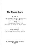 Cover for The dharani sutra
