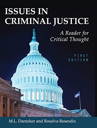 Cover for Issues in Criminal Justice