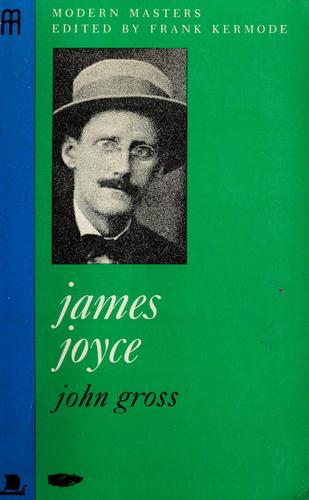 Cover for James Joyce