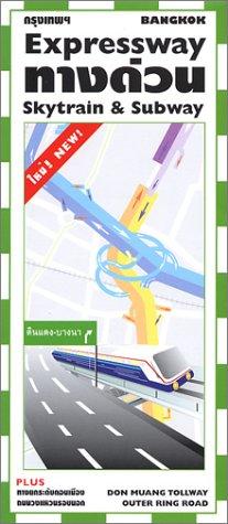 Cover for Expressway Skytrain & Subway Map of Bangkok