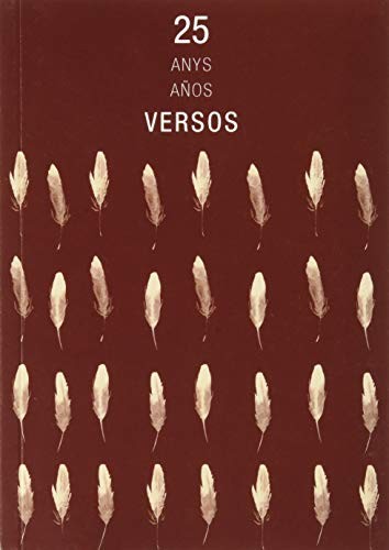 Cover for 25 anys /años Versos