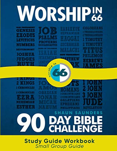 Cover for Worship in 66 Study Guide Workbook