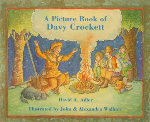 Cover for A picture book of Davy Crockett