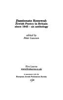 Cover for Passionate renewal