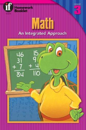 Cover for Math Homework Booklet, Grade 3