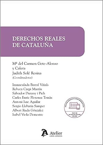 Cover for Derechos reales de Cataluña