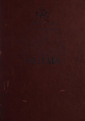 Cover for RAC Bartholomew comprehensive road atlas Britain.