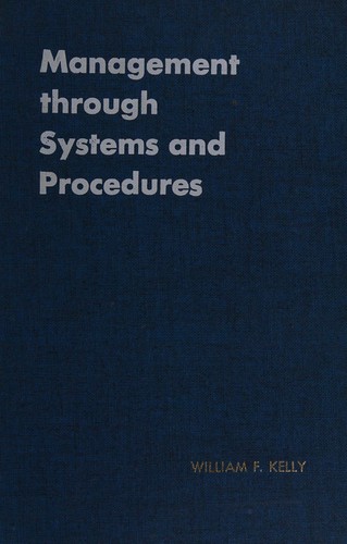 Cover for Management through systems and procedures