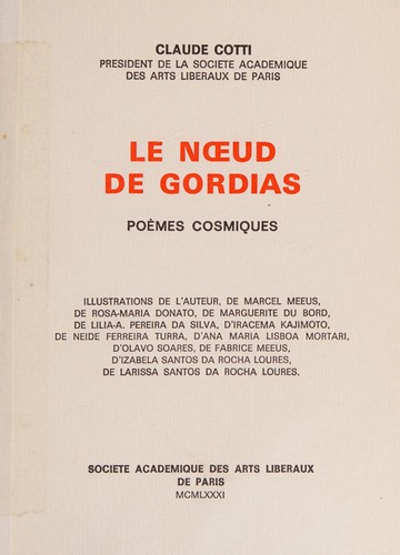 Cover for Le nœud de Gordias