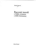 Cover for Racconti morali, o, Della vicinanza e della lontananza
