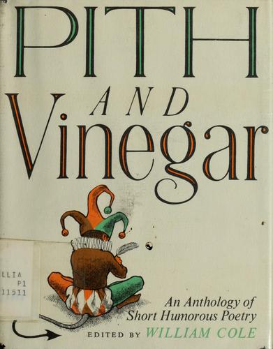 Cover for Pith & vinegar