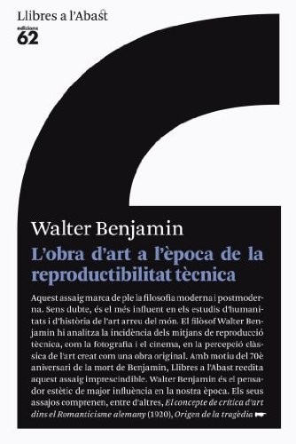 Cover for L'obra d'art a l'època de la seva reproductibilitat tècnica.