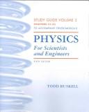 Cover for Physics for Scientists and Engineers Study Guide, Vol. 2