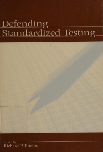 Cover for Defending standardized testing