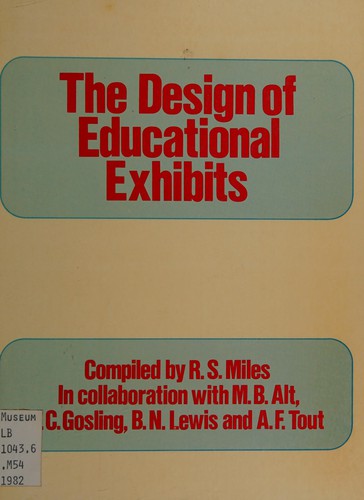 Cover for The design of educational exhibits
