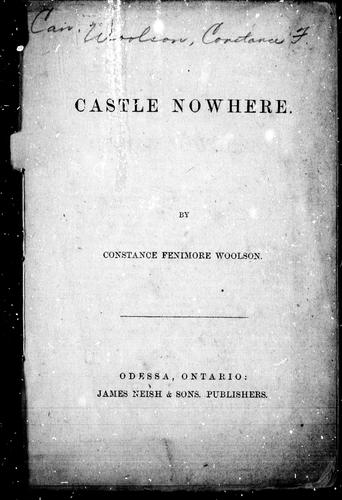 Cover for Castle nowhere