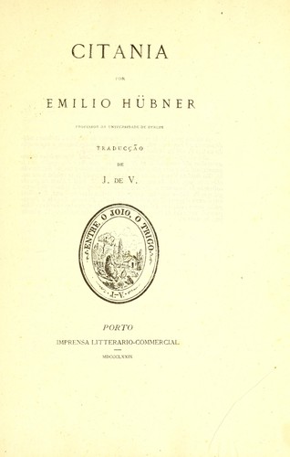 Cover for Citania.
