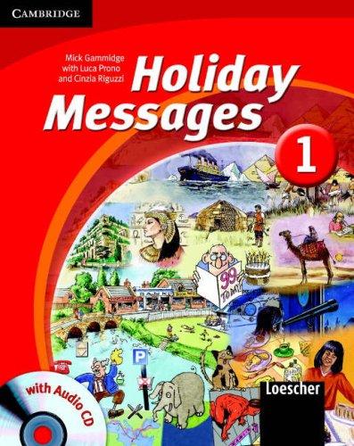 Cover for Holiday Messages 1 Student's Book with Audio CD
