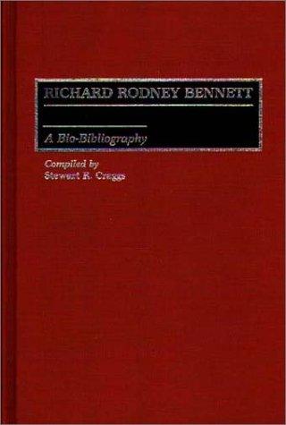 Cover for Richard Rodney Bennett
