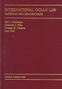 Cover for International ocean law