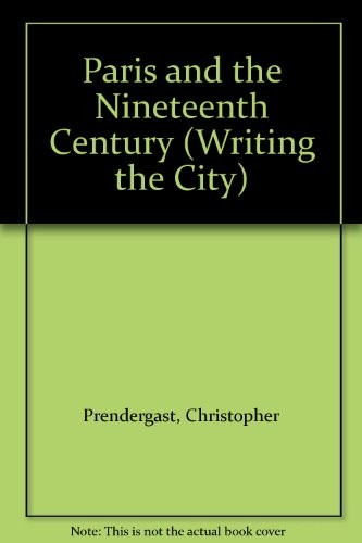Cover for Paris and the nineteenth century