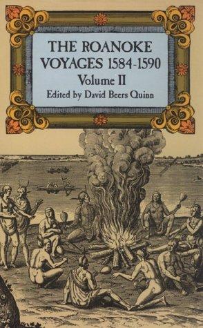 Cover for The Roanoke voyages, 1584-1590