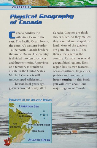 Cover for Geography of Canada