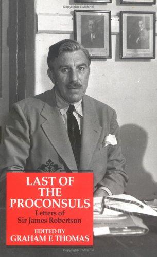 Cover for The Last of the Proconsuls