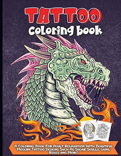 Cover for Tattoo Coloring Book