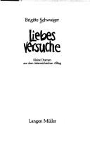 Cover for Liebesversuche