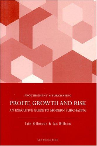Cover for Profit, Growth and Risk