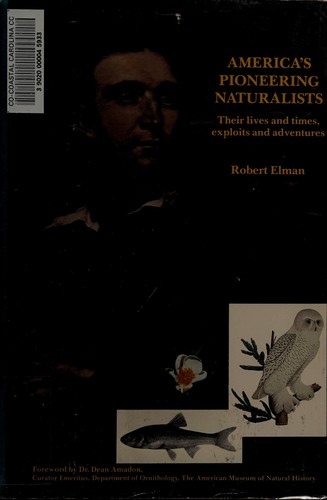 Cover for America's pioneering naturalists