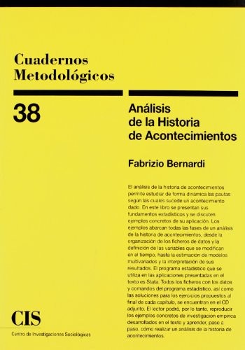 Cover for Análisis de la historia de acontecimientos