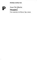 Cover for Ossuaires