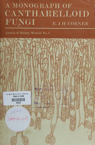 Cover for A monograph of cantharelloid fungi
