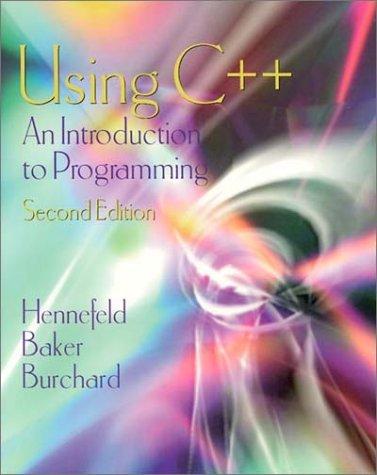 Cover for Using C++