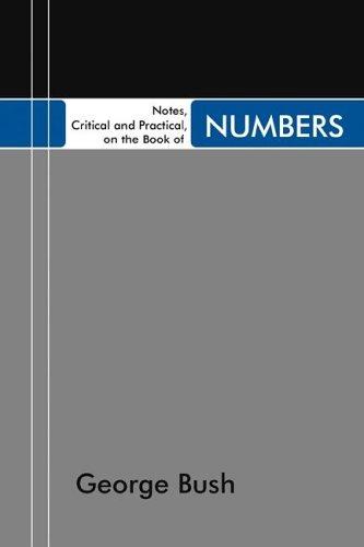 Cover for Notes, Critical and Practical, on the Book of Numbers