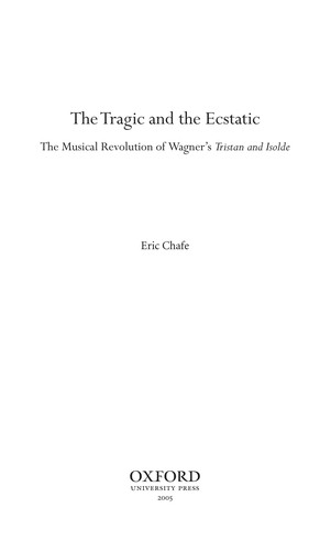 Cover for The tragic and the ecstatic