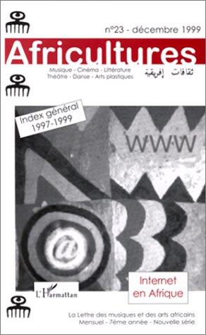 Cover for Internet en Afrique. Africultures numéro 23