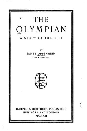 Cover for The Olympian