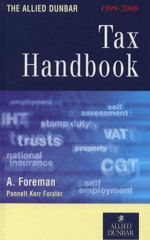 Cover for The Allied Dunbar Tax Handbook
