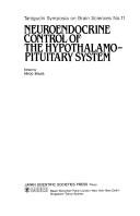 Cover for Neuroendocrine control of the hypothalamo-pituitary system